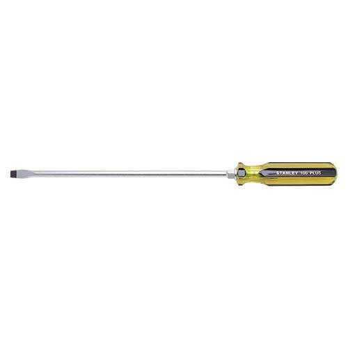 Stanley 100 Plus Standard Screwdriver, 3/8" x 12"