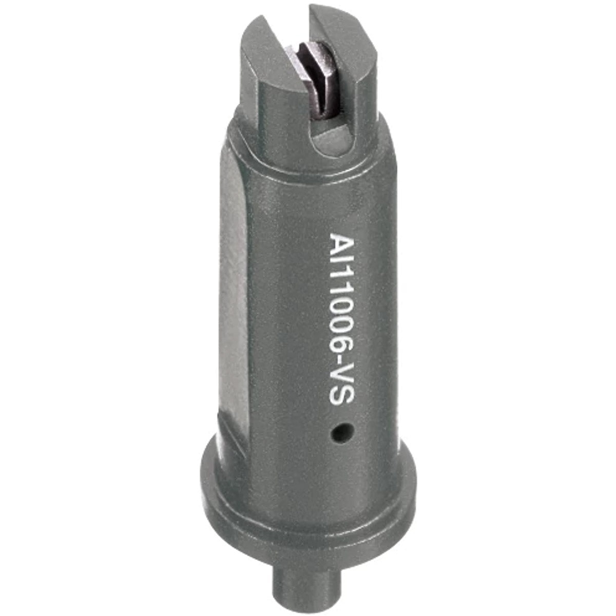 TeeJet AI8006VS Air Induction Flat Spray Tip, Poly/Stainless, 80°, Gray, Orifice 6