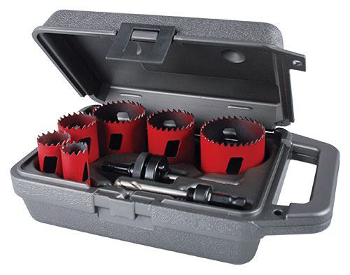 Morse 8-Piece Electrician's Hole Saw Kit