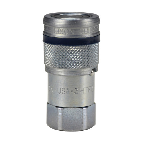 Dixon HT-Series 3/4 in. NPTF Correct Connect Steel Flushface Female Threaded Coupler
