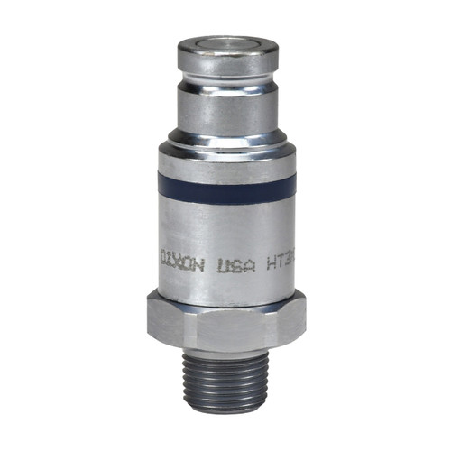 Dixon HT-Series 3/8 in. NPTF Correct Connect Steel Flushface Male Threaded Plug