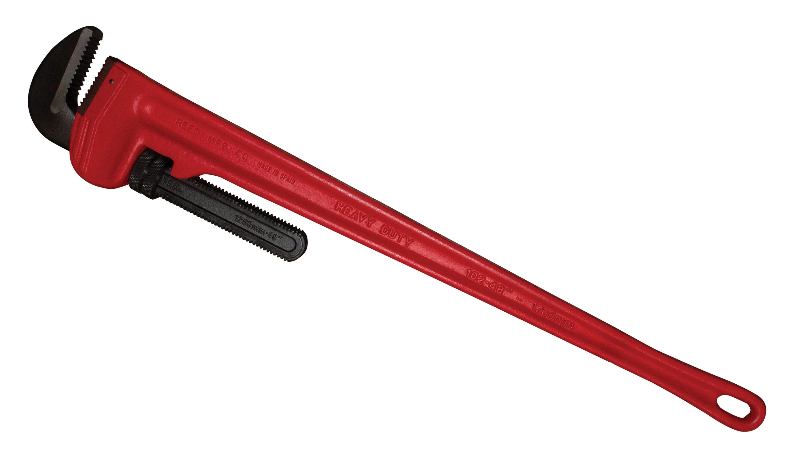 REED RW48 Heavy Duty Pipe Wrench, 48-Inch