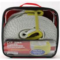2" X 20' RECOVERY STRAP WITH CARRY BAG - 18,000 Lb CAPACITY