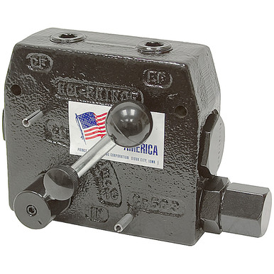 1/2" NPT Hydraulic Flow Control Valve w/Relief Prince RDRS150-16