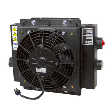 30 GPM Oil Cooler w/12 Volt DC Fan AKG DCS10-12