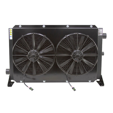 80 GPM Oil Cooler w/12 Volt DC Fan AKG DCS60-12