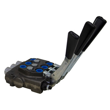 6 GPM 3 SpoolHydraulic Directional Control Valve Metro D3DT2T2T2QK