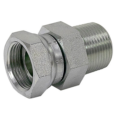 1" NPT Male x 1" NPT Female Swivel Straight 1404-16-16 Adapter