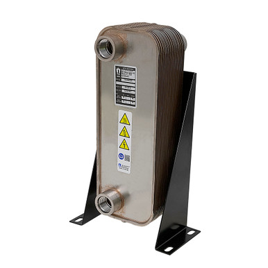 30 GPM Braze Plate Water Cooled Oil Cooler AKG AKG410-30