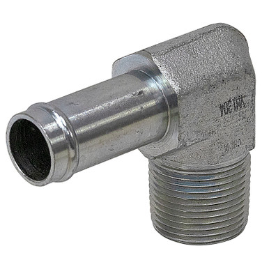 3/4" Hosebarb x 3/4" NPT Male 90 Degree Elbow 4501-12-12 Adapter