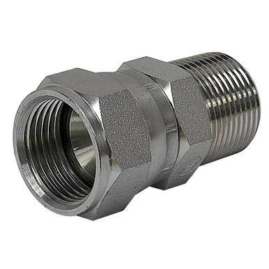 JIC 6 Female Swivel x 1/4" NPT Male Straight 6505-06-04 Adapter