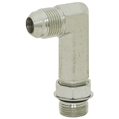 JIC 4 Male x SAE 4 Male 90 Degree Elbow 6801-LL-04-04 Adapter