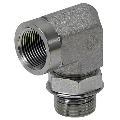 SAE 12 Male x 1/2" NPT Female 90 Degree Elbow 6805-12-08 Adapter