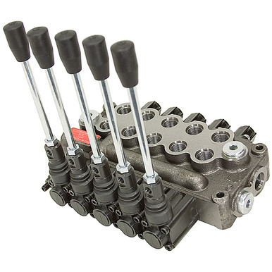 5 Spool 8 GPM Double Acting Valve Wolverine by Prince Mfg MB51BBBBB5C1