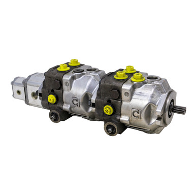 0.85/0.85 cu in Hydraulic Double Piston Pump w/ Boost Pump Bodioli & Paviesi NT10PV14-14H217AL7BU-45/NT10PV14-14H217AL7BU-45/HPLPB208SSVU6U5BEG