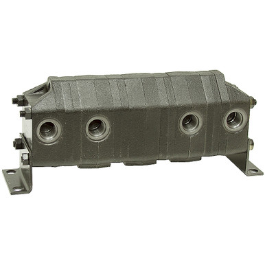 0.25 cu in 9 GPM 4 Section Rotary Flow Divider MTE P205R-5469