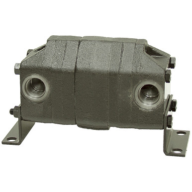 0.4 cu in 18 GPM 2 Section Rotary Flow Divider MTE P210R-5467