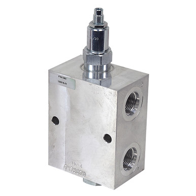 SAE 12 30 GPM Hydraulic Motor Relief Bypass Valve Fluidtech FTA1382