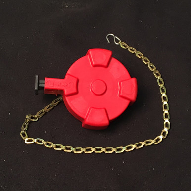 900-3967-02: Cap, Fuel Drilled Red For Gm Gas 900-3966-01 Reworked