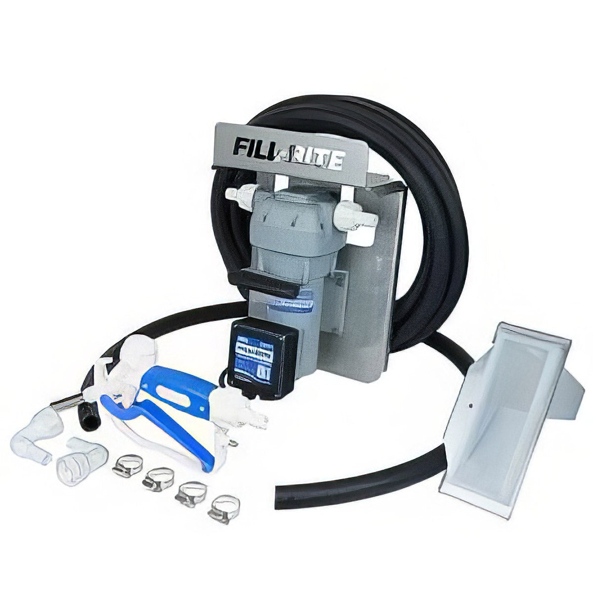 FILLRITE 12V DC DEF TRANSFER PUMP KIT WITH MANUAL NOZZLE