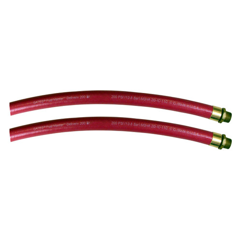 Gates Fuel Master™ Delivery 200 1 1/2 in. Fuel Oil Delivery Hose Assemblies w/ Male NPT Ends