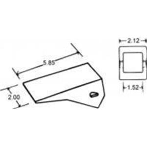 23 SERIES AUSTEMPERED DUCTILE IRON STANDARD CAST BUCKET TOOTH