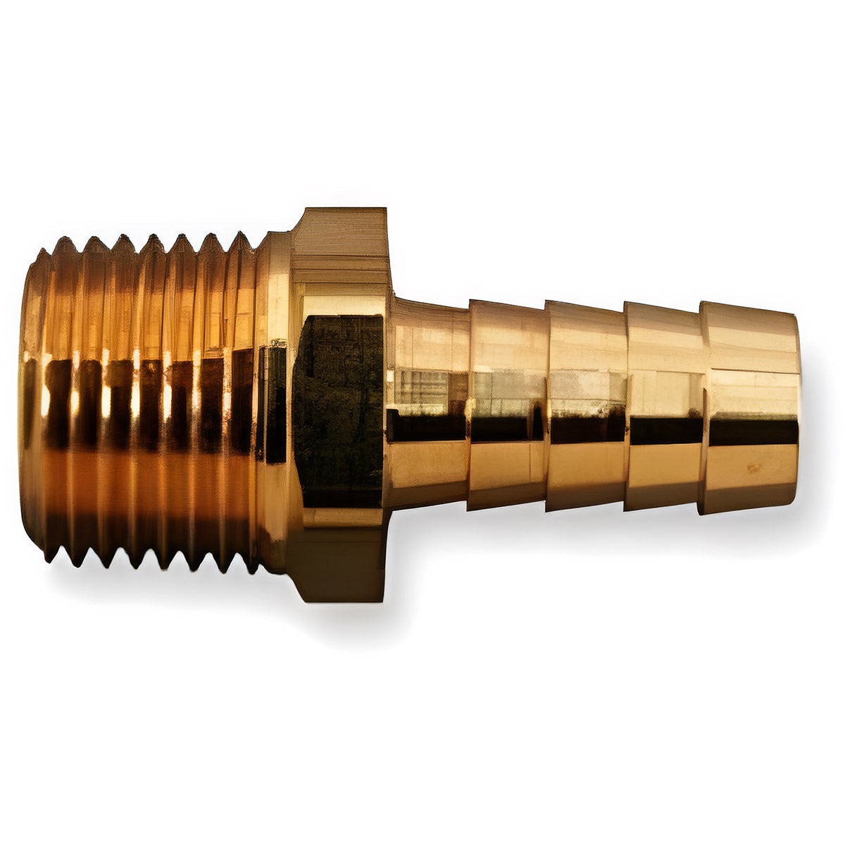 3/4 INCH X 1/2 INCH MNPT X HOSE BARBBRASS