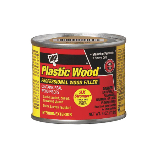 Dap Plastic Wood Solvent Professional Wood Filler, Natural