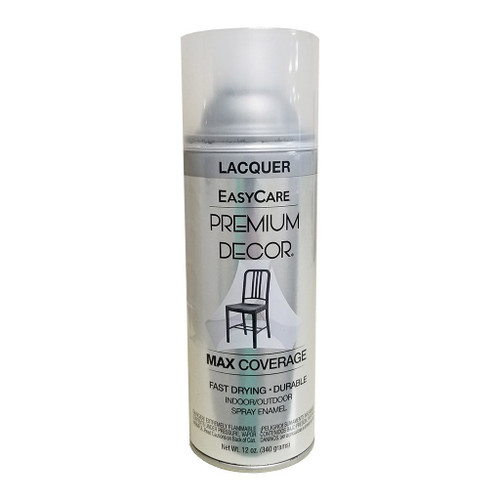 Premium Decor Lacquer Spray Paint, Clear