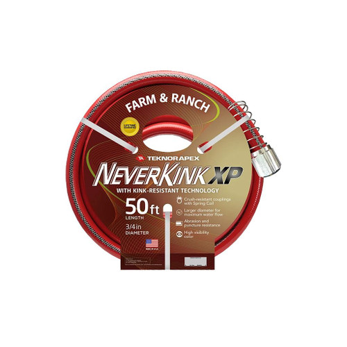 Teknor Apex Neverkink XP Farm & Ranch Hose, 3/4" dia. x 50'L