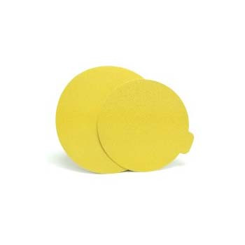 PSA Gold Paper Stick On Discs, 5", Grit 800C, Aluminum Oxide, (100/Pkg)