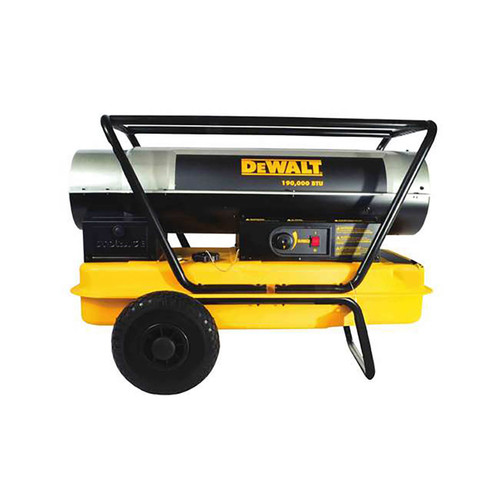 DeWalt DXH190HD 190,000 BTU Portable Forced Air Kerosene Heater w/Thermostat