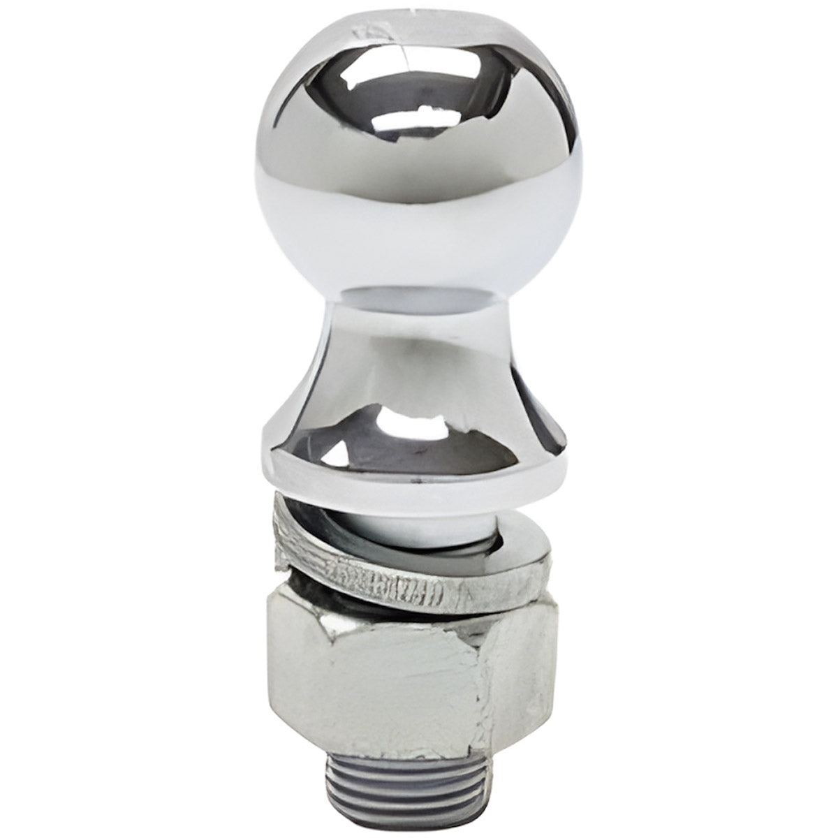 2-5/16" x 1" SHANK CHROME HITCH BALL - 2-3/4" LONG SHANK