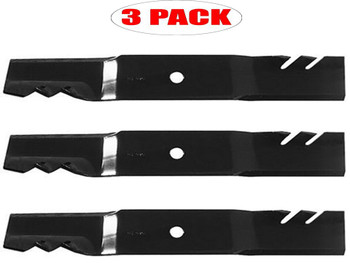 Oregon 96-308 ( 3 Pack) Gator Mulcher 3-N-1 Hi-Lift Blade For 48" John Deere