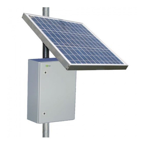 Tycon Systems RemotePro 85W Solar, 12V 100Ah Batt, 24V PoE Controller Remote Power Solar System, Aluminum Enclosure