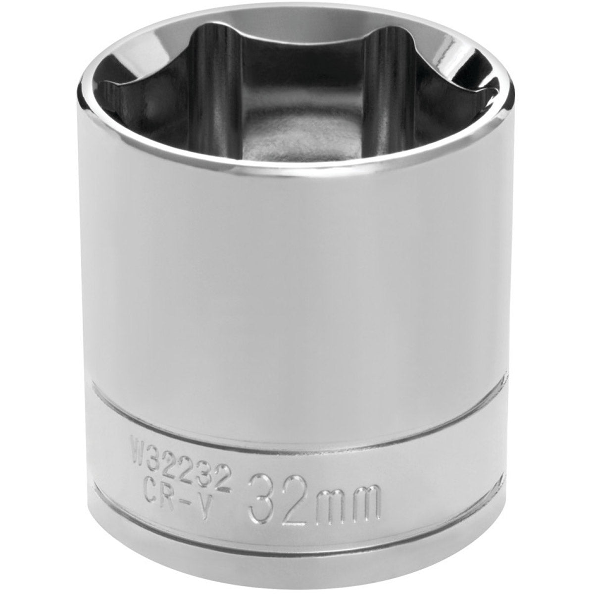 32MM X 6 POINT STANDARD IMPACT SOCKET - 1/2 INCH DRIVE