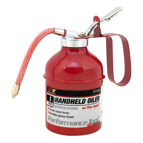 Performance Tool Epoxy Finished Handheld Oiler, 1 Pint