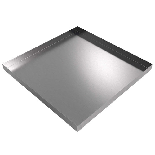 JME 36 in. x 36 in. Square Stainless Steel Drip Pan