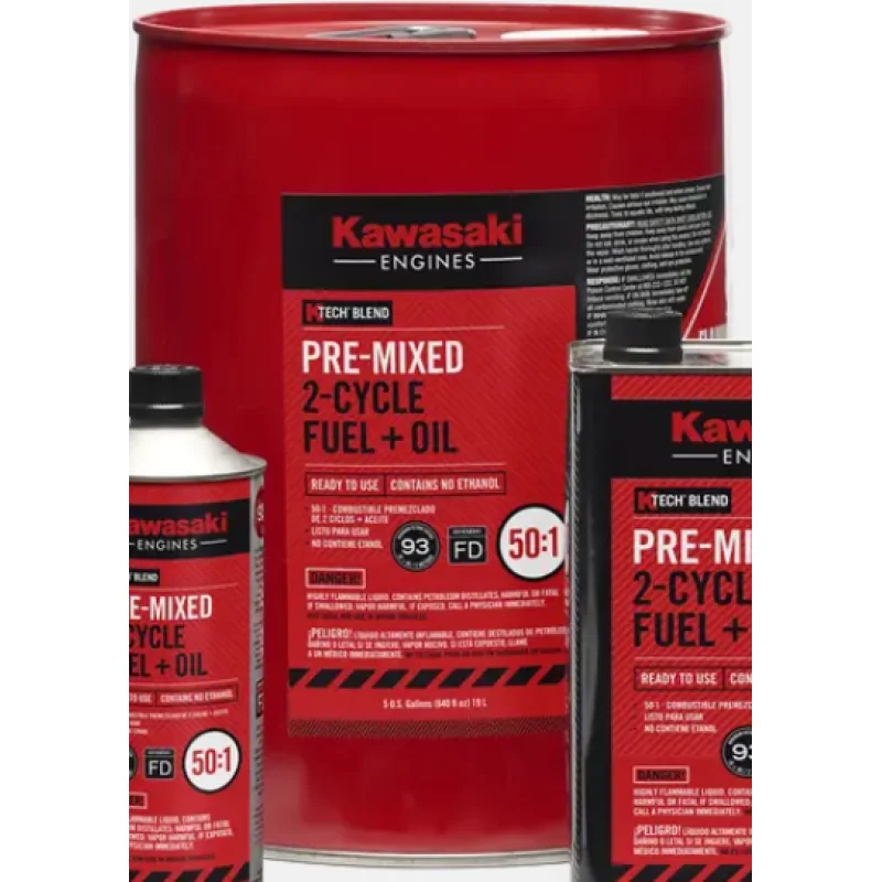 99969-6561 Kawasaki Ethanol-Free Fuel Five Gallon Container (2-Cycle Fuel + Oil)