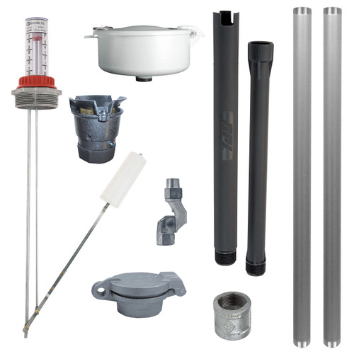 Farm Tank Gasoline Vent Kit W/ 3/4 in. Swivel for 300 Gal. x 38 in. Tank