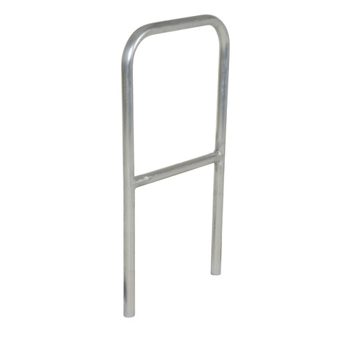 Vestil ADKR Aluminum Pipe Safety Railing, 21 in. Midrail Ht., 1-5/8 in. Dia.
