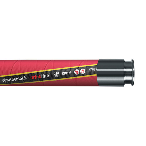 Continental ContiTech 2 in. EPDM Drinkline Discharge Hose w/ 3A Tri-Clamp Ends