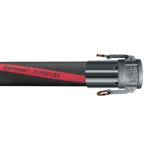 Continental ContiTech Pyroflex 2 in. Hot Tar and Asphalt Hose Assembly w/ Female Coupler Ends