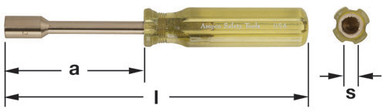 Nutdriver 7mm - Non-Sparking, Non-Magnetic ND-7MM
