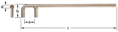 Valve, Wheel Hook 27-1/2" OAL - Non-Sparking, Non-Magnetic WV-42