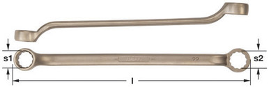 Wrench, Double Box 12x13mm - Non-Sparking, Non-Magnetic 1016