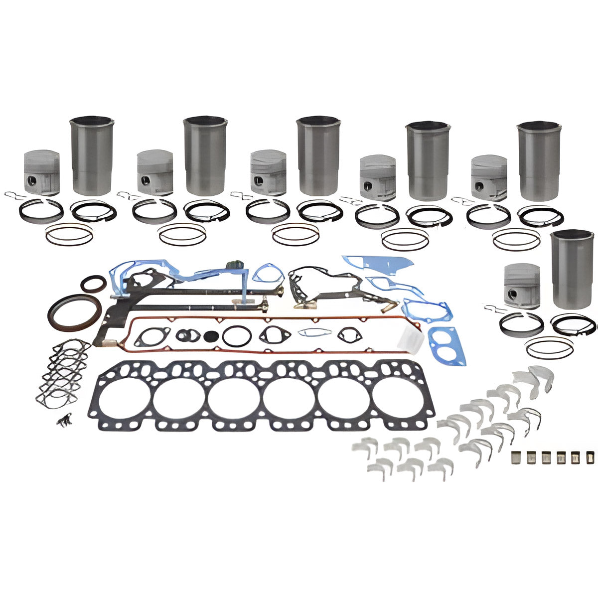 TISCO Major Overhaul Kit - With Rod Bolts for John Deere, AT86986