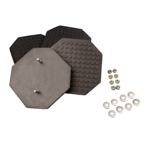 SVI Inc. BH-7225-01-4 Replacement Rubber Arm Pad Kit for Challenger Lift, 4 Pads