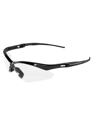 Spearfish Clear Anti-Fog Lens, Shiny Black Frame Safety Glasses- 12ct/box, #BH2251AFE