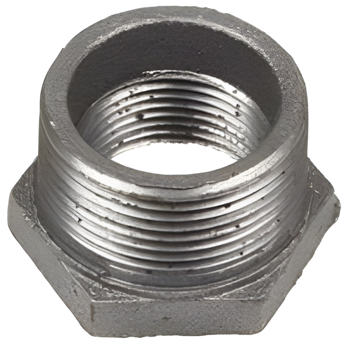 1-1/4 INCH X 1 INCH MNPT X FNPTBLACK IRON REDUCER BUSHING